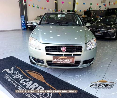FIAT SIENA 1.0 MPI EL CELEBRATION 8V FLEX 4P MANUAL FIAT SIENA 1.0 MPI EL CELEBRATION 8V FLEX 4P MANUAL